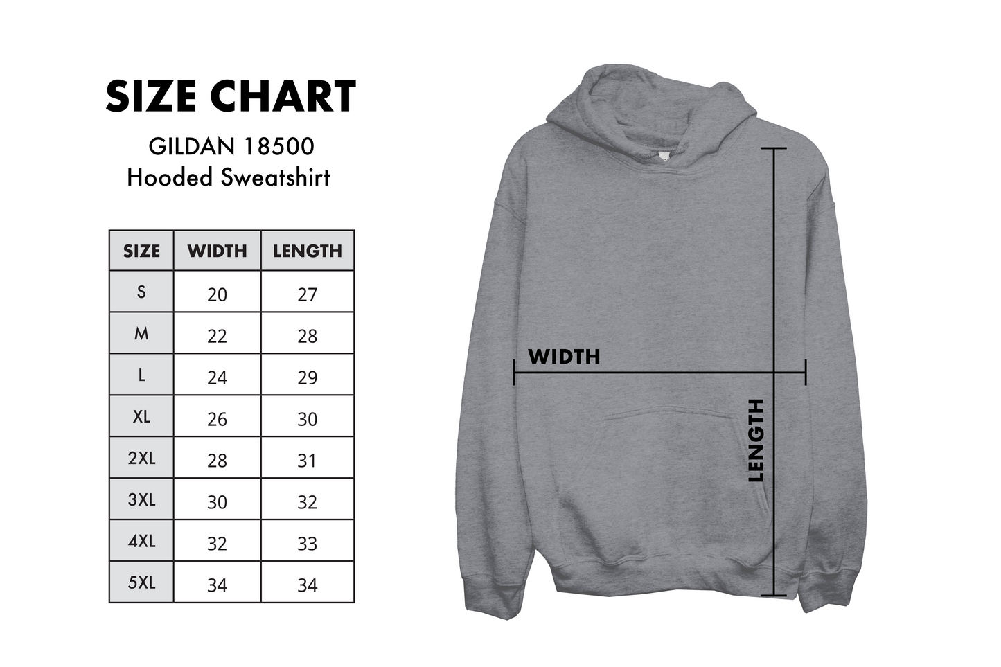 Custom Hoodie- Pocket Size