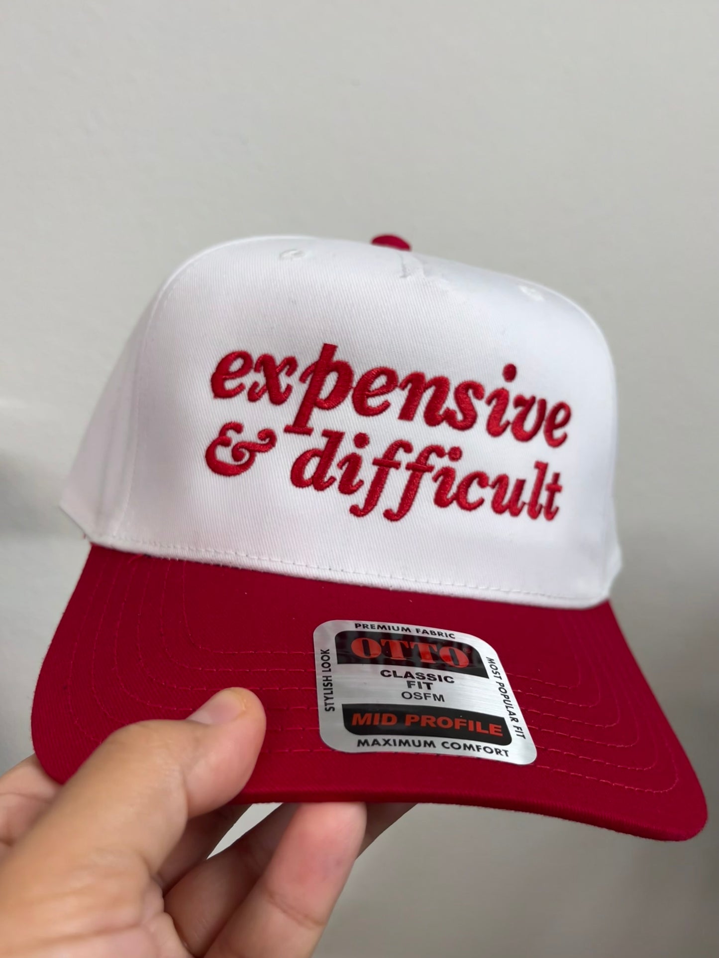 Expensive and Difficult Embroidered Hat