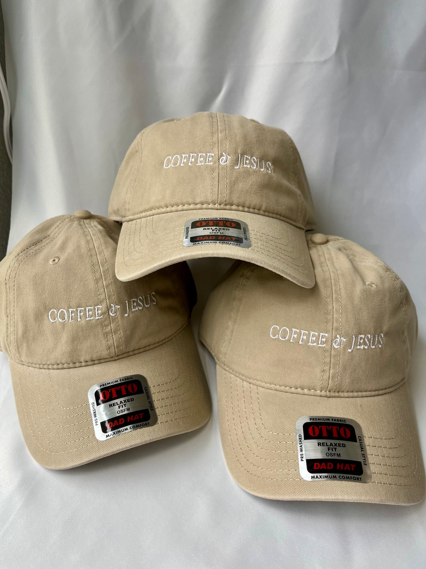 Coffee & Jesus dad hat