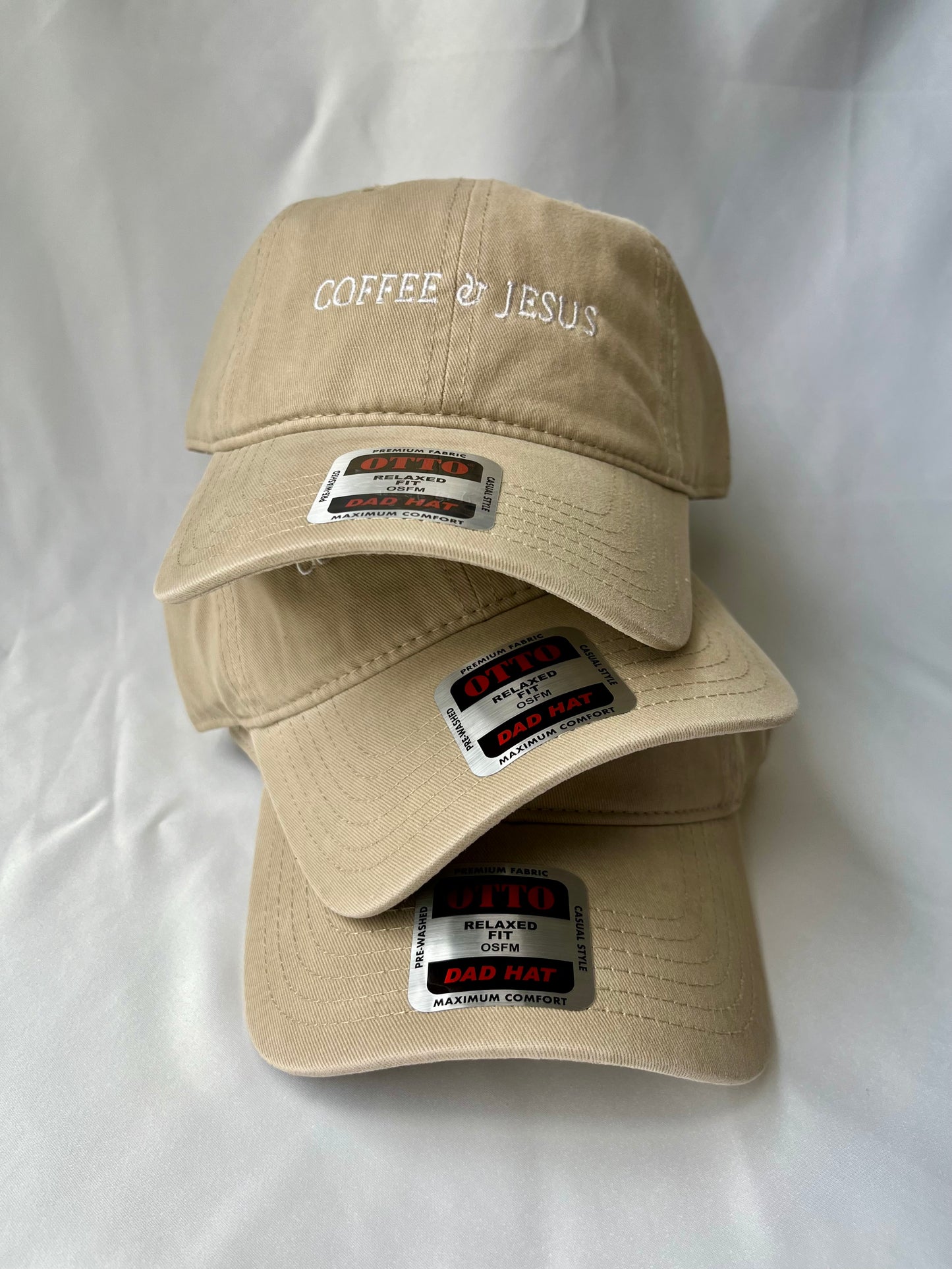 Coffee & Jesus dad hat