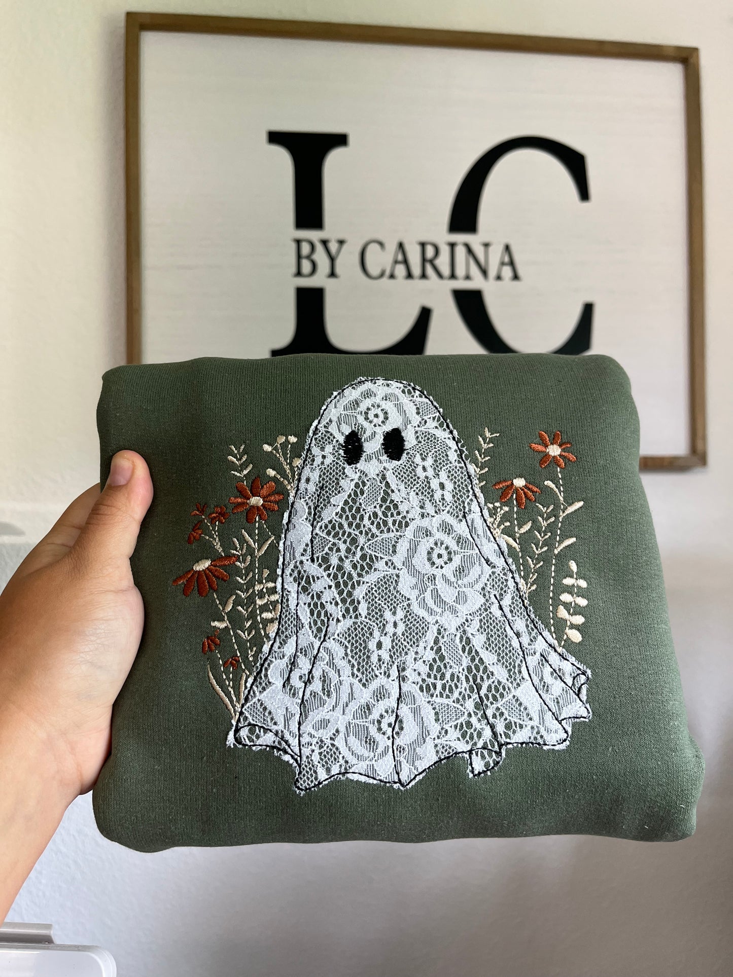 Lace Ghost Sweatshirt