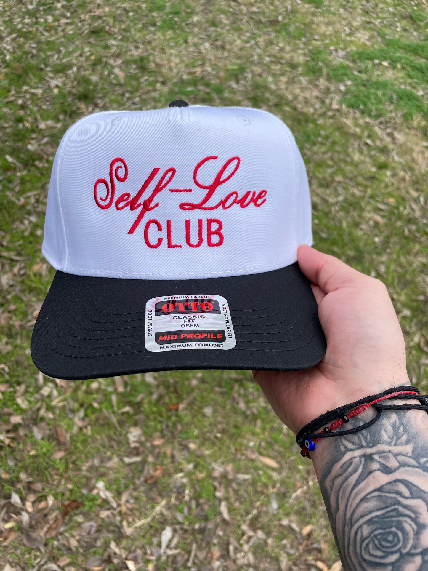 Self-Love Club Embroidered Hat