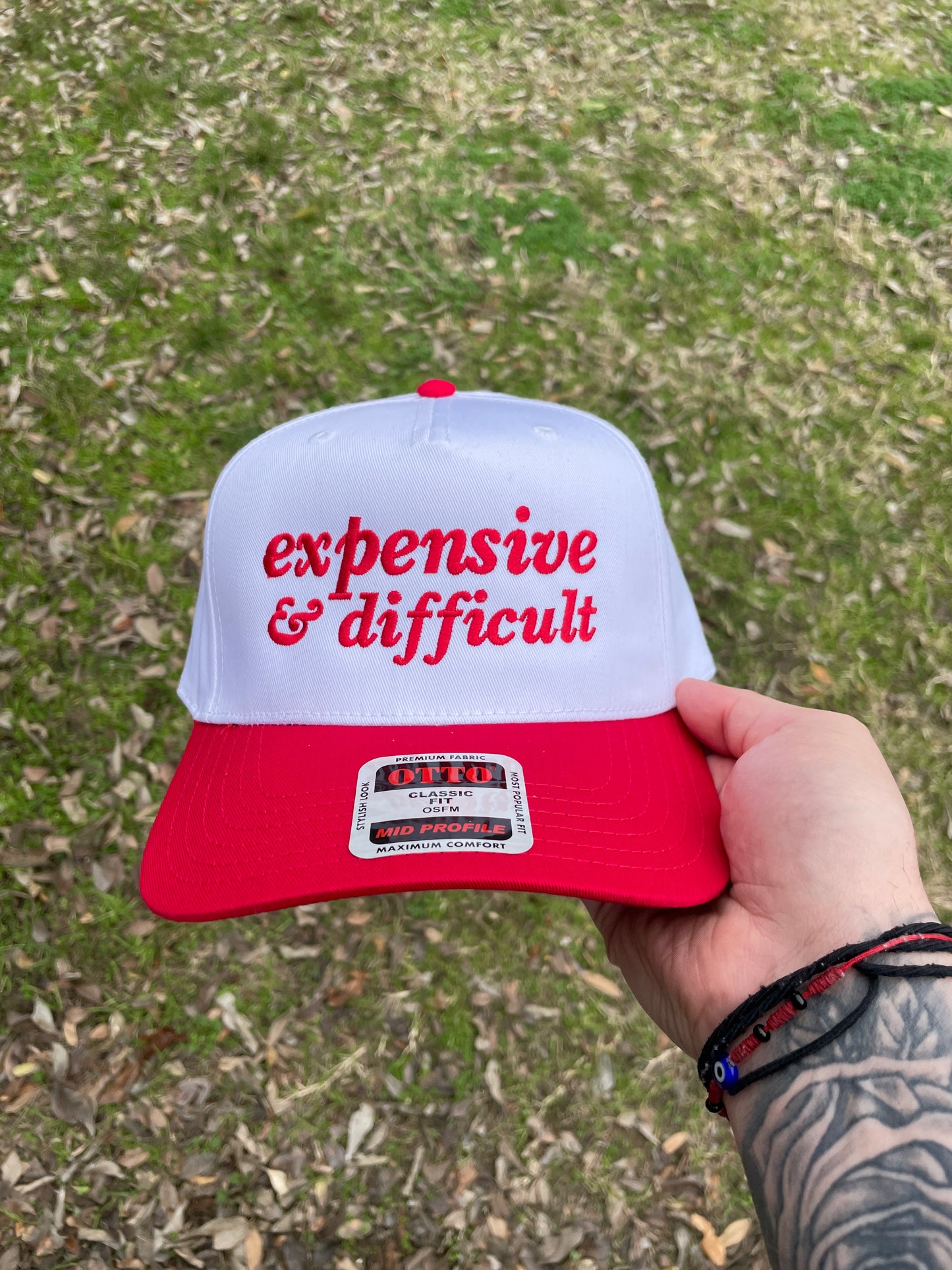 Expensive and Difficult Embroidered Hat
