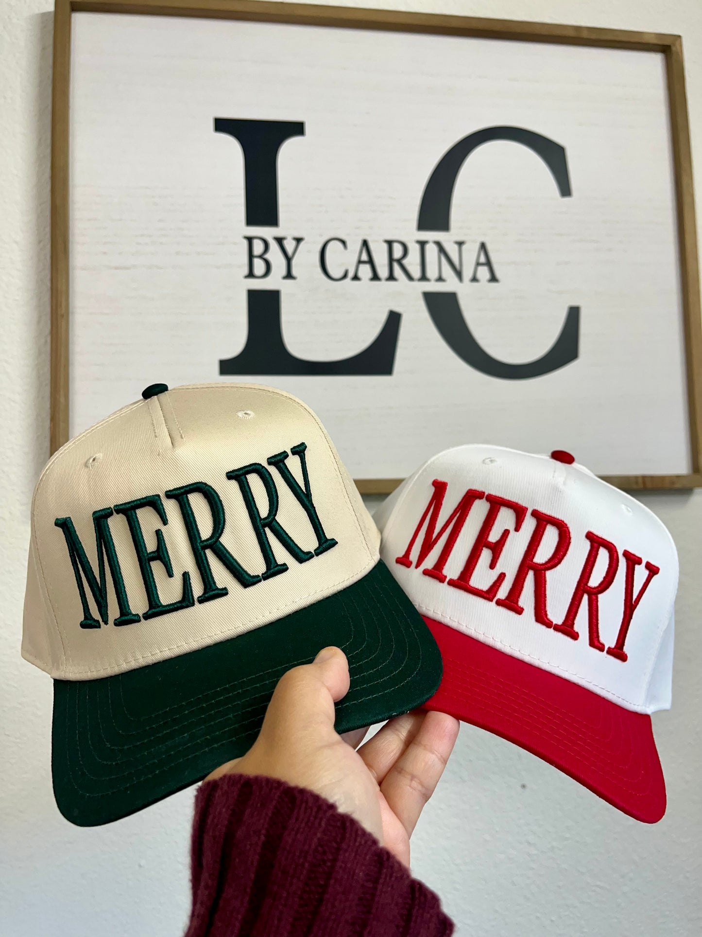 “MERRY” Trucker Hats