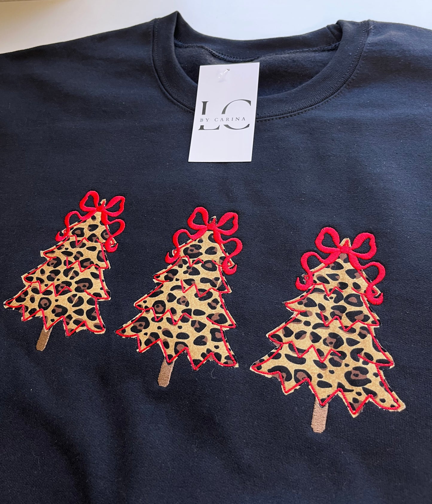 Leopard Christmas Tree Sweatshirt