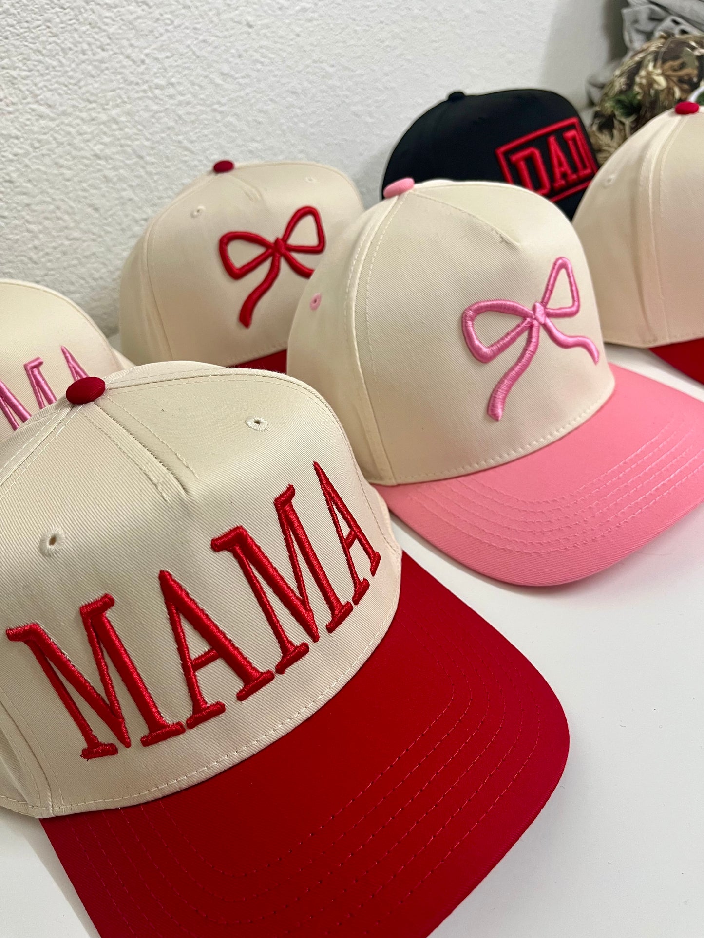 "MAMA" 3D Puff Embroidered Hat
