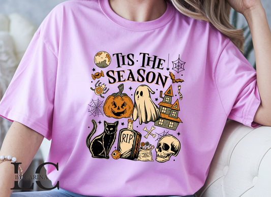 Tis The Season Halloween Graphic T-Shirt