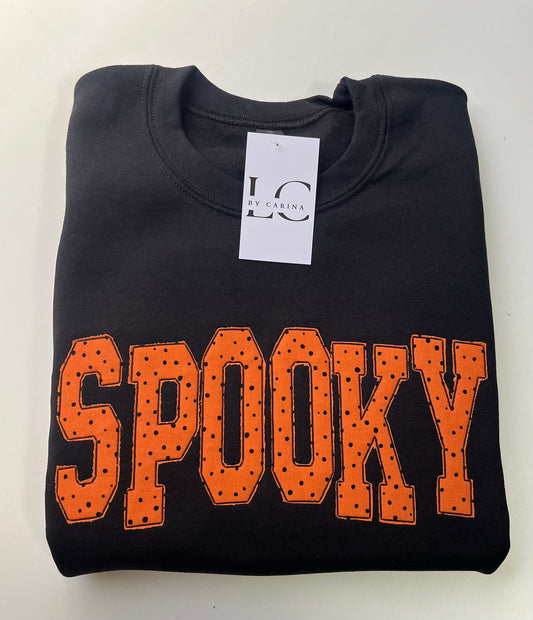 SPOOKY Embroidered Sweatshirt