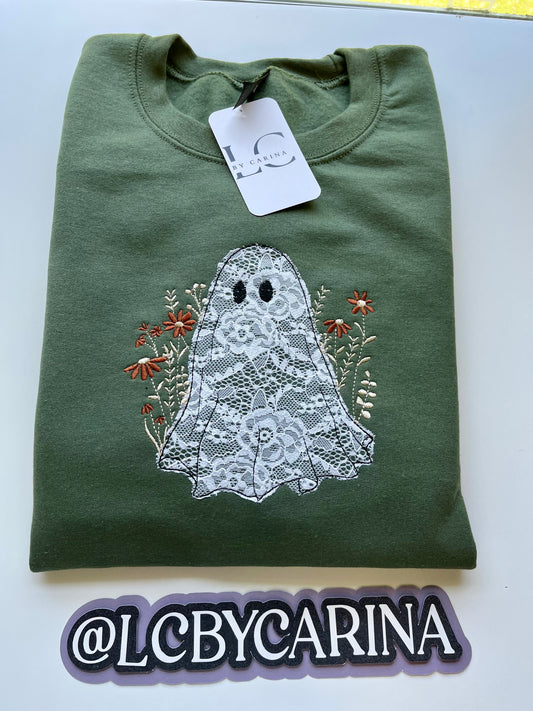 Lace Ghost Sweatshirt