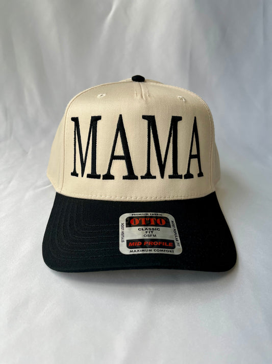 Black & Tan MAMA Hat