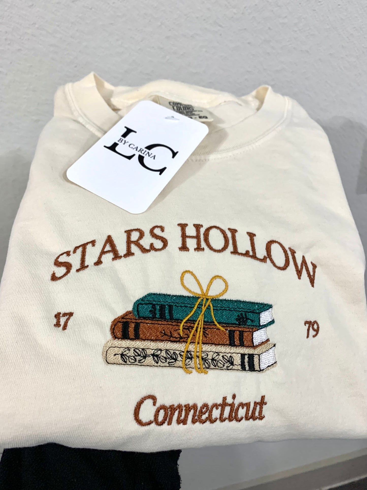Stars Hollow Embroidered T-Shirt