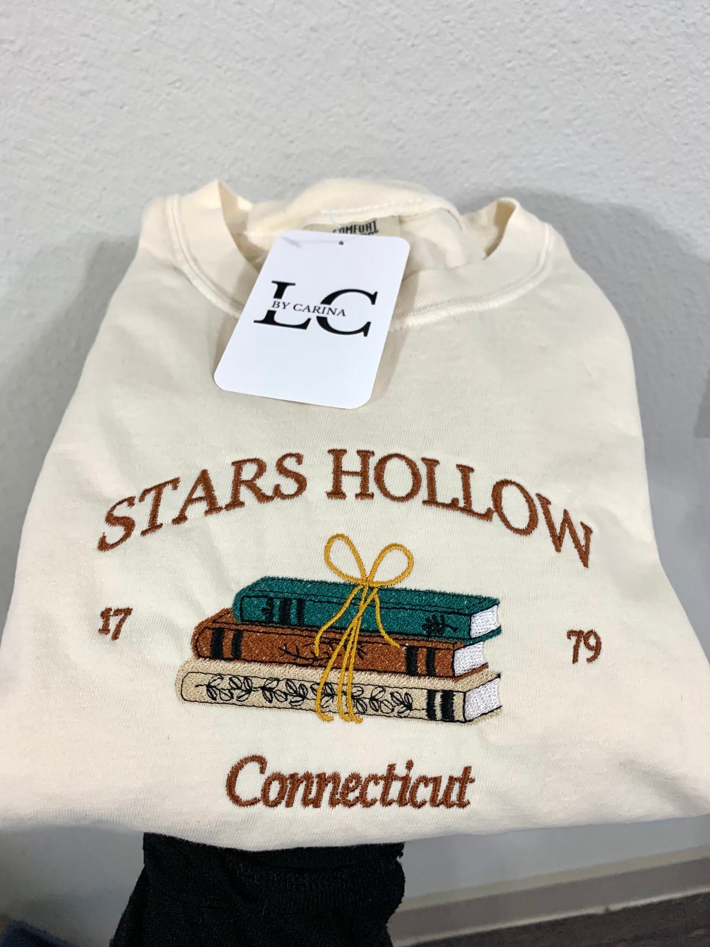 Stars Hollow Embroidered T-Shirt