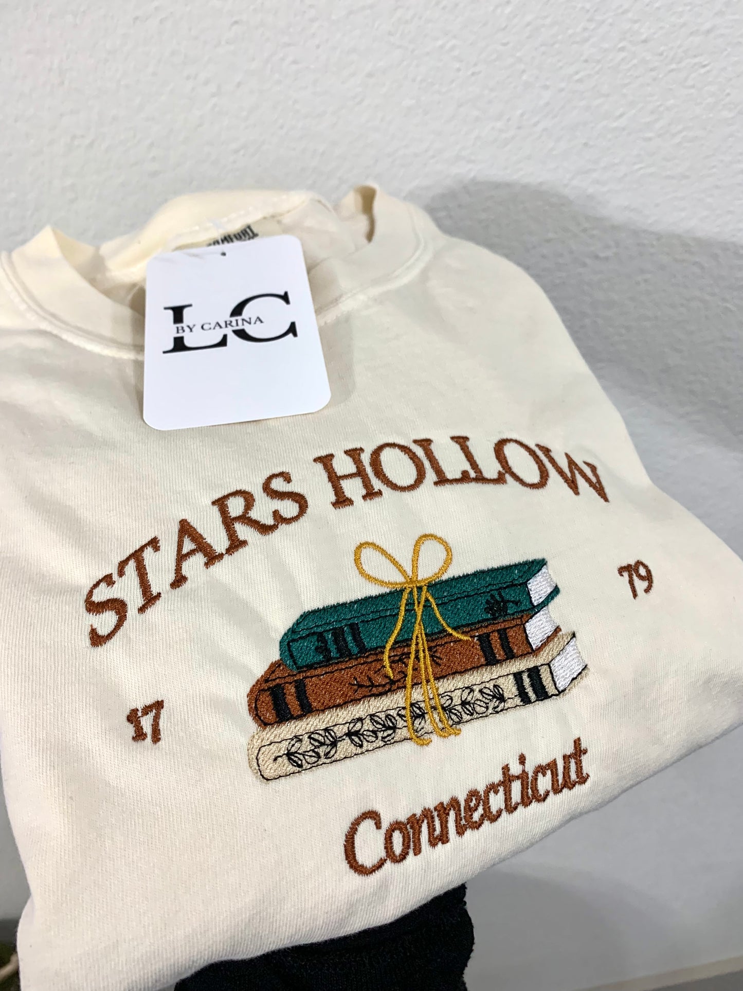Stars Hollow Embroidered T-Shirt