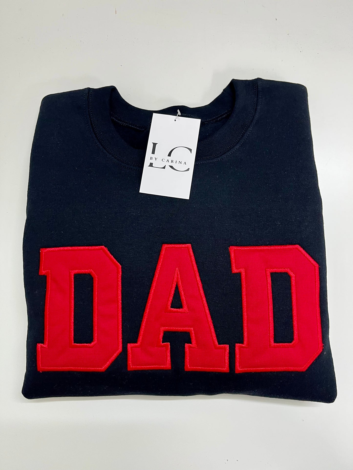 Dad Applique Embroidered Sweatshirt