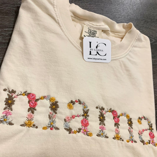 Floral MAMA T-Shirt