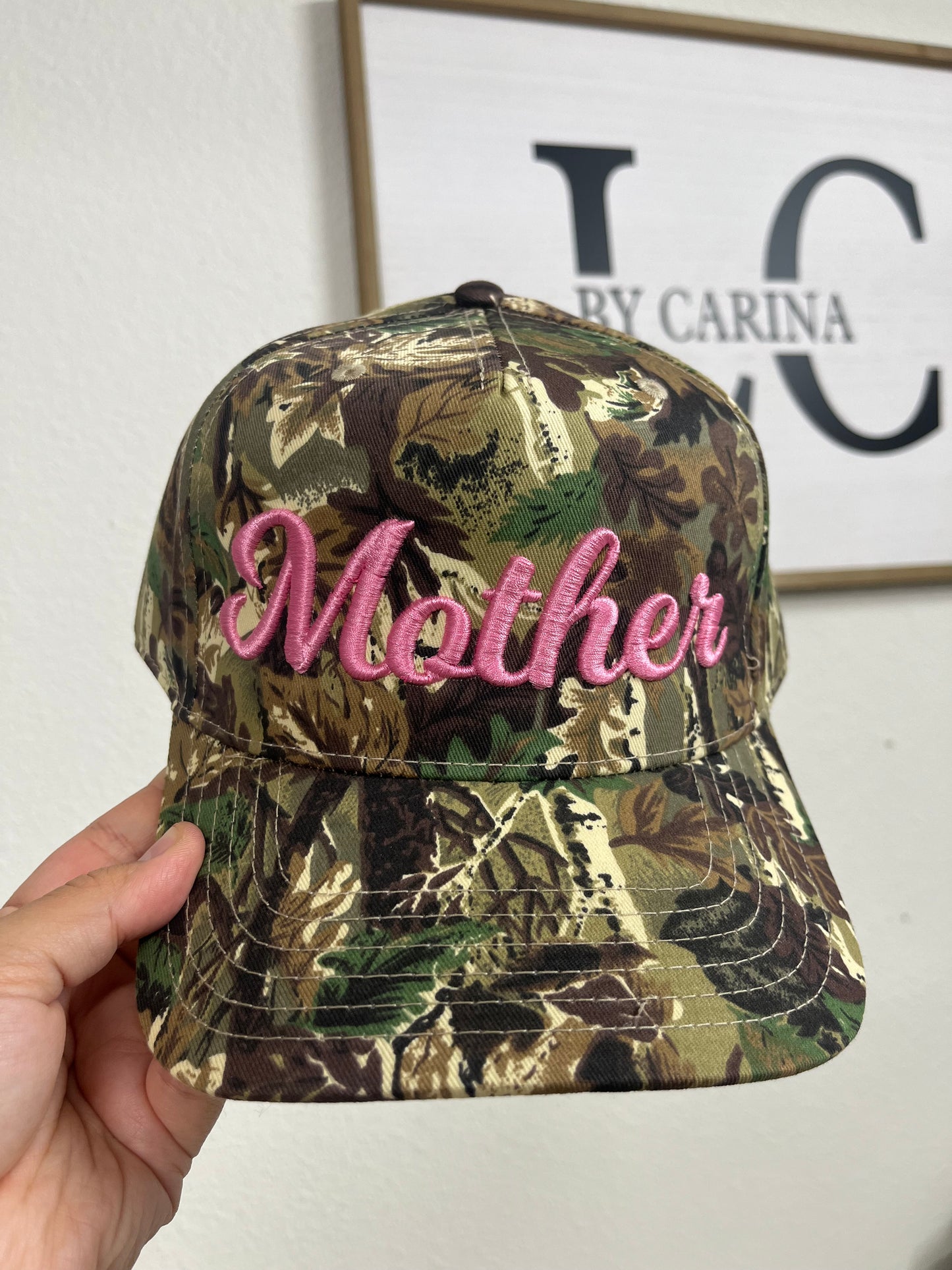 Mother Puff Embroidered Hat