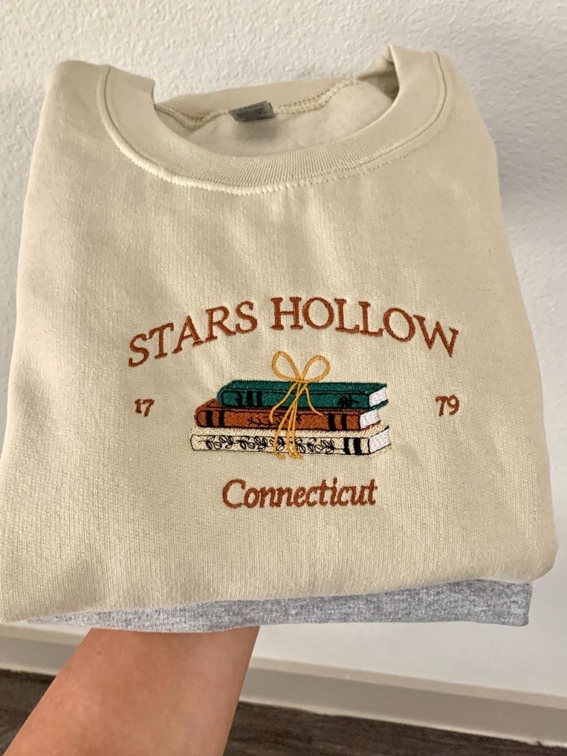 Stars Hollow Embroidered Sweatshirt