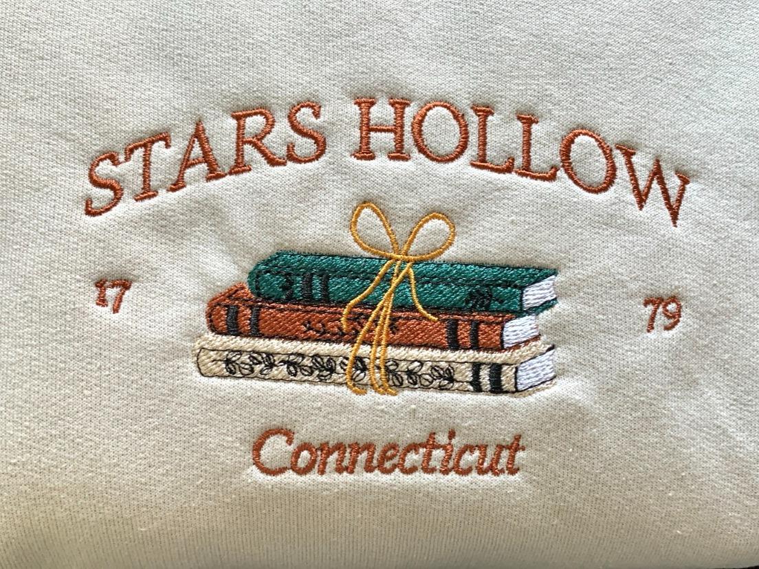 Stars Hollow Embroidered Sweatshirt